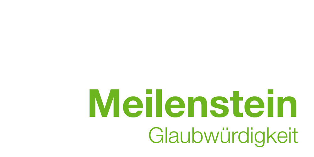 Meilenstein Glaubwürdigkeit